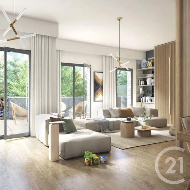 appartement à vendre - 2 pièces - 54.0 m2 - SURESNES - 92 - ILE-DE-FRANCE - Century 21 Arconsilium